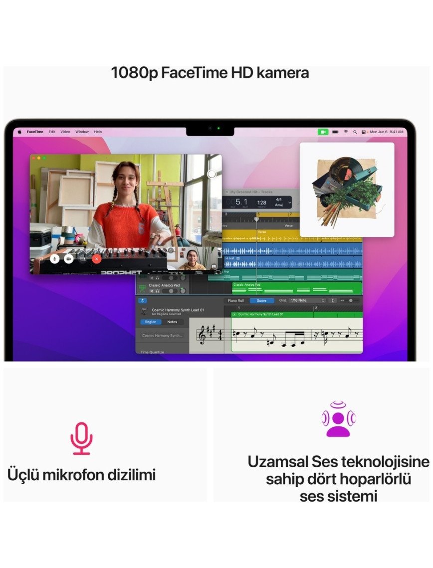 Apple MacBook Air M2 16GB 256GB SSD macOS 13" Taşınabilir Bilgisayar Yıldız Işığı MC7W4TU/A